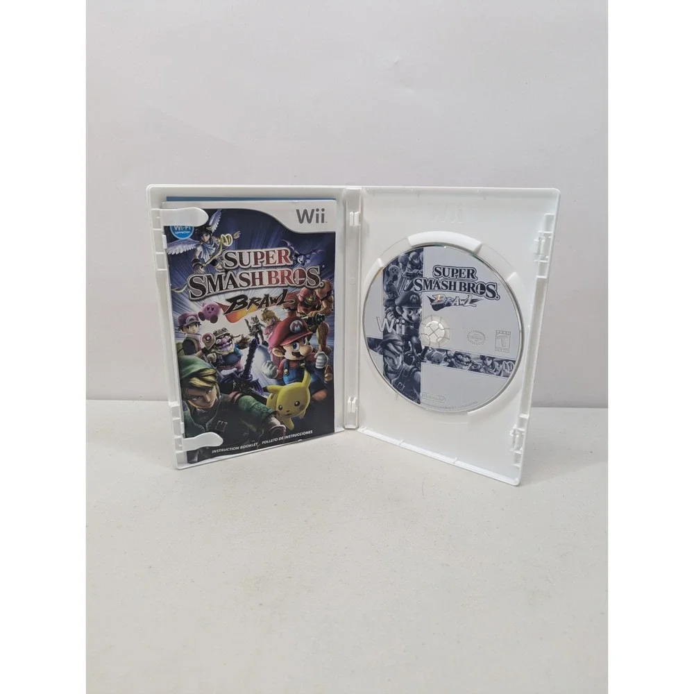 Nintendo Wii Super Smash Bros. Brawl (2008) CIB Complete Original Video Game